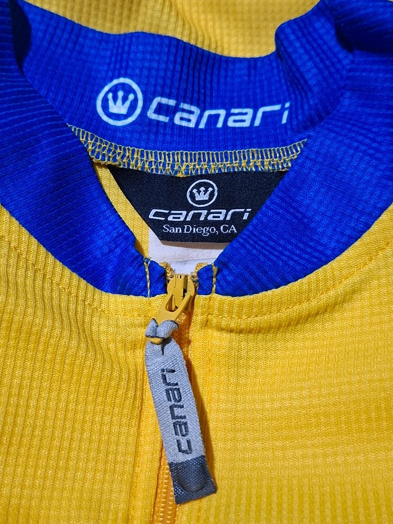 Canari Bike Jersey (Category: Activewear) located in Antipolo. Submitted by legit_imported_items (Listing ID 1469200846, Image 3). Description: Kindly read first thank you! Canari Bike Jersey in good condition Size: M (Length approx. 26" / Width approx. 21") Price: 200 (FIXED) * faded na logo sa harap RFS: decluttering Fixed Price *MoP: Metrobank / Gcash *No Reservation *Payment First (first to pay policy) *Nationwide Delivery / Shipping via lbc 