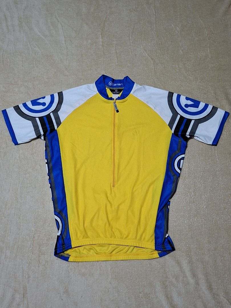 Canari Bike Jersey (Category: Activewear) located in Antipolo. Submitted by legit_imported_items (Listing ID 1469200846, Image 1). Description: Kindly read first thank you! Canari Bike Jersey in good condition Size: M (Length approx. 26" / Width approx. 21") Price: 200 (FIXED) * faded na logo sa harap RFS: decluttering Fixed Price *MoP: Metrobank / Gcash *No Reservation *Payment First (first to pay policy) *Nationwide Delivery / Shipping via lbc 
