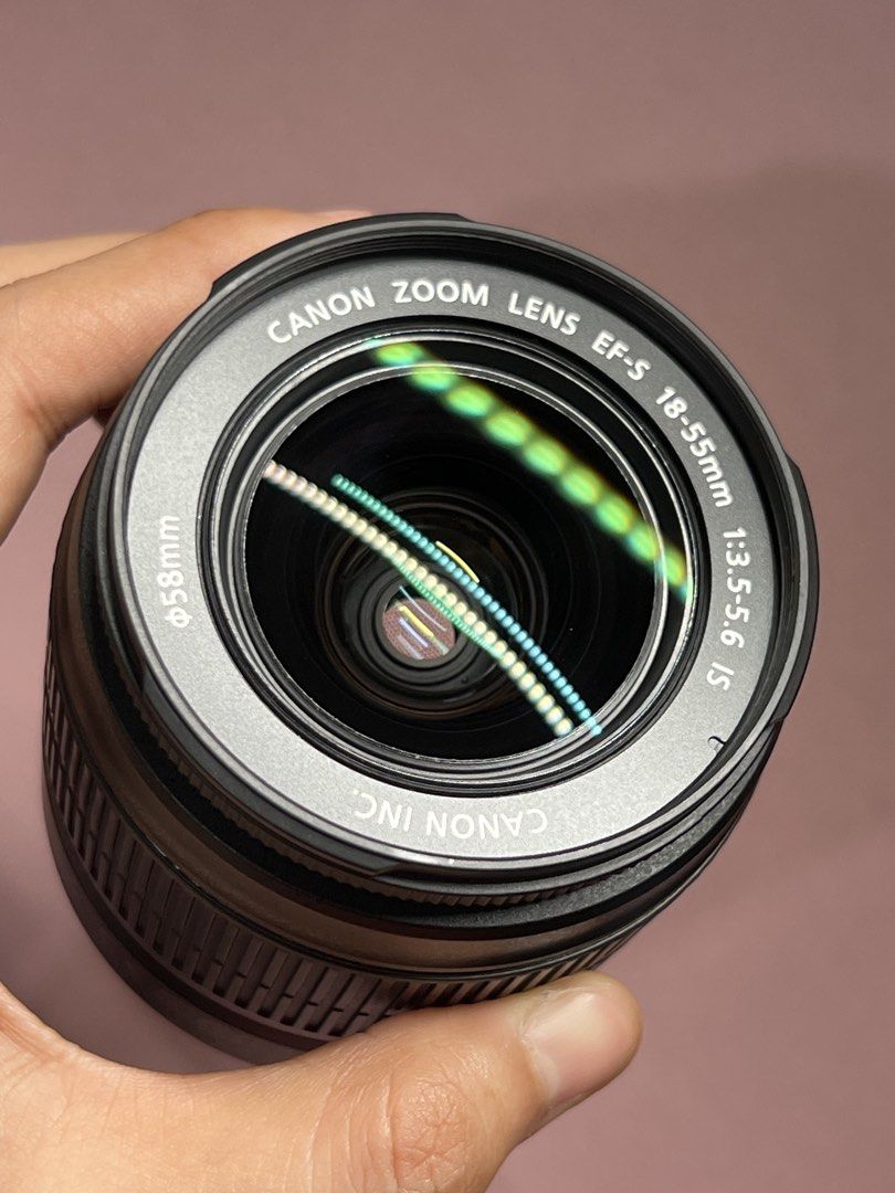 Canon EF-S 18-55mm IS Lens (Category: Lens & Kits) located in Manila. Submitted by abbyaguilar (Listing ID 1469248596, Image 3). Description: 🏷️ ₱3,000 Canon EF-S 18-55mm IS Lens • No issue • AF/MF working 📍Malabon City (for pickup / meetup at my location only).