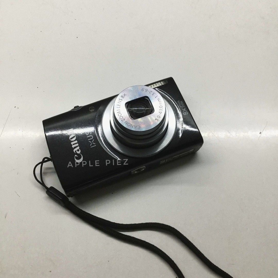 Canon ixus 145 (Category: Cameras) located in Caloocan City. Submitted by timothyalb70239 (Listing ID 1469374494, Image 2). Description: CANON IXUS 145/ELPH 135 Canon Ixus 145 (Pre-loved) Price: 4,800 Specs: Sensor: 16.0 MP CCD Sensor • Lens: 8x Optical Zoom · 28–224mm • Processor: DIGIC 4+ • Display: 2.7" LCD Screen • Video: 720p HD Video Recording • Features: 32-Scene Intelligent Auto, Face Detection, Creative Filters (Fish-eye, Miniature, Mono