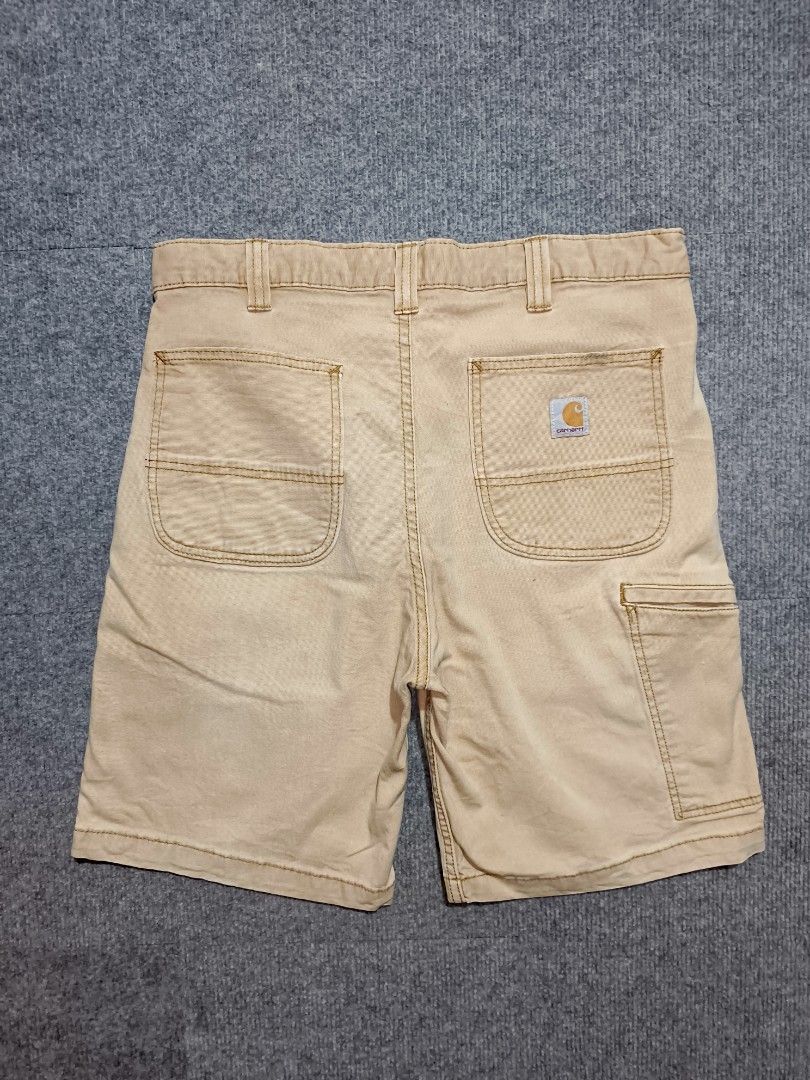 Carhartt Jorts (Category: Shorts) located in Getafe. Submitted by charlon_thrift (Listing ID 1469185080, Image 1). Description: WTS/FOR SALE CARHARTT JORTS💢 EXCELELENT WAIST 34 LENGTH 20.5 LENGTH 11 BOHOL📍.