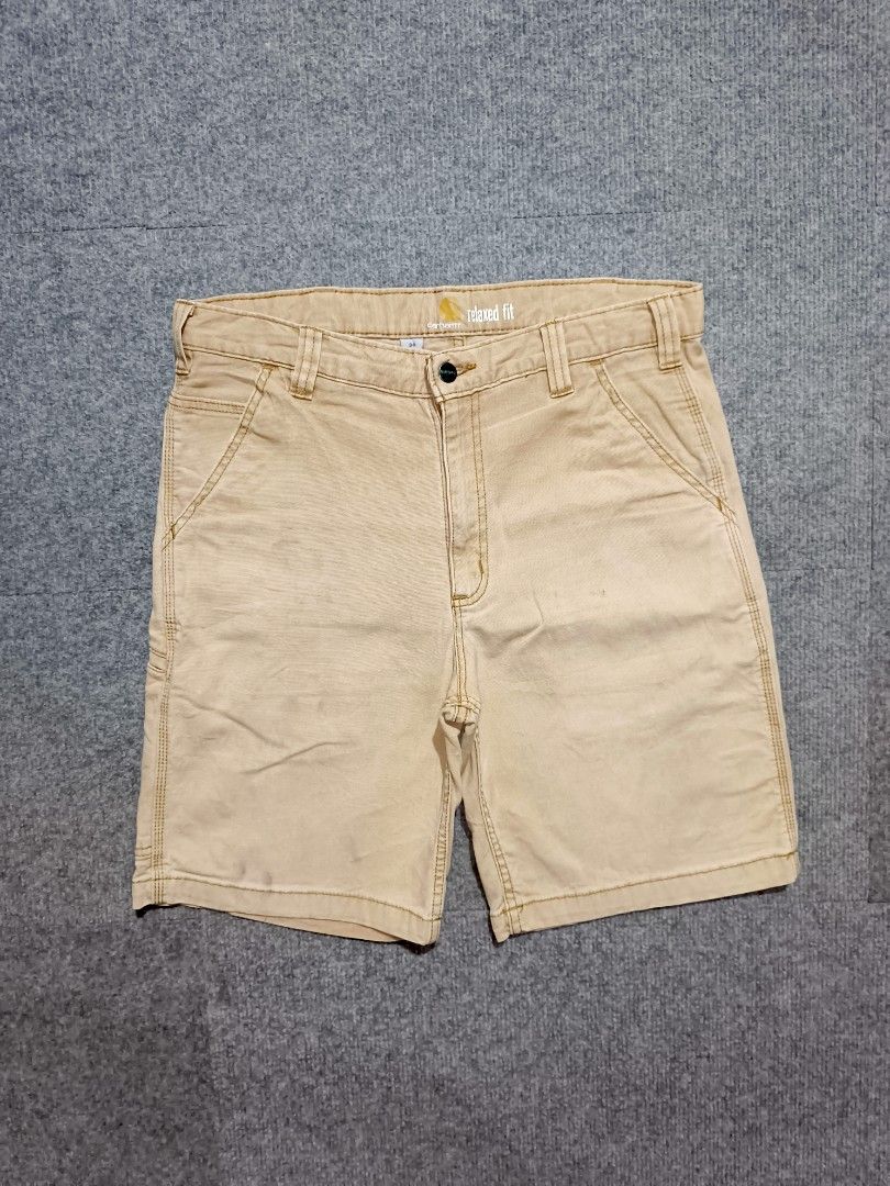 Carhartt Jorts (Category: Shorts) located in Getafe. Submitted by charlon_thrift (Listing ID 1469185080, Image 3). Description: WTS/FOR SALE CARHARTT JORTS💢 EXCELELENT WAIST 34 LENGTH 20.5 LENGTH 11 BOHOL📍.