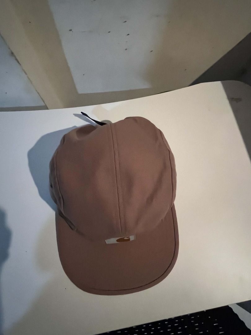 Carhartt WIP Backley Five Panel Cap Lupinus (Category: Caps & Hats) located in Caloocan City. Submitted by neiledrian (Listing ID 1469319080, Image 3). Description: - Brand: Carhartt WIP - Model: Backley Cap - Color: Lupinus - Condition: Brand new with tags still attached, clean inside and out - Material: 100 percent cotton exterior - Design: Classic five-panel build with square Carhartt label on the front - Fit: Adjustable strap at the back - Ve