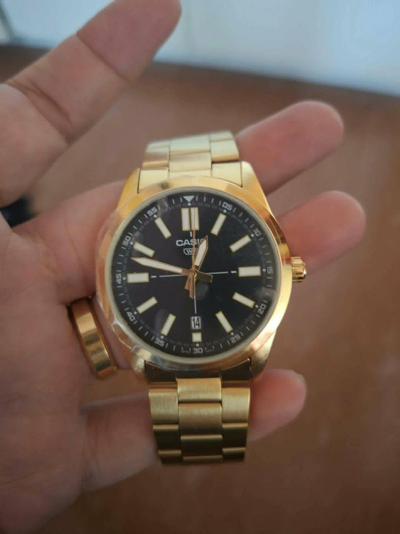 Casio ladies watch (Category: Women's Watches) located in Calauan. Submitted by lheene76 (Listing ID 1469274714, Image 1). Description: Orig pawnable waterproof 1year warranty at any casio center.