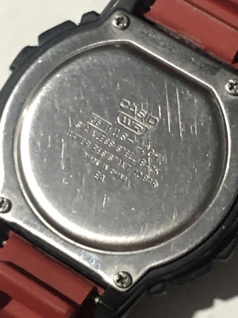 Casio WS 1400 H (Category: Men's Watches) located in Imus. Submitted by verjel-31076 (Listing ID 1469368610, Image 3). Description: working light scratch on glass no cracks on strap casio machine.