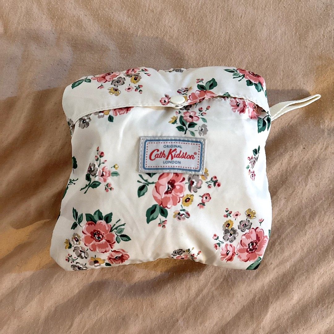 Cath Kidston Pocketable Backpack (Category: Backpacks) located in Manila. Submitted by withlovesam (Listing ID 1469260893, Image 2). Description: has a yellow spot stain (see photos) not really noticeable in actual so pretty!.