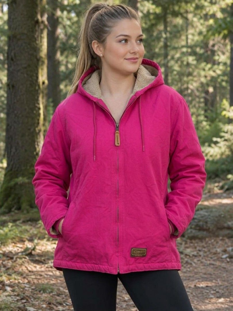 C.E. SCHMIDT HEAVY SHERPA-LINED JACKET (Category: Coats, Jackets and Outerwear) located in Pagsanjan. Submitted by thriftyclothes33 (Listing ID 1469308589, Image 2). Description: 🔥 C.E. SCHMIDT HEAVY SHERPA-LINED JACKET 💗🧥 💰 ₱850 + SF ❄️ Heavy-duty duck canvas ✨ Thick sherpa lining & hood ✨ Full-zip closure with drawstrings 💪 Durable workwear style 🏷️ Size 2X on tag 📏 Width 27" • Length 29" 👌 As New Condition 📦 From U.S. package 📍 Lagun