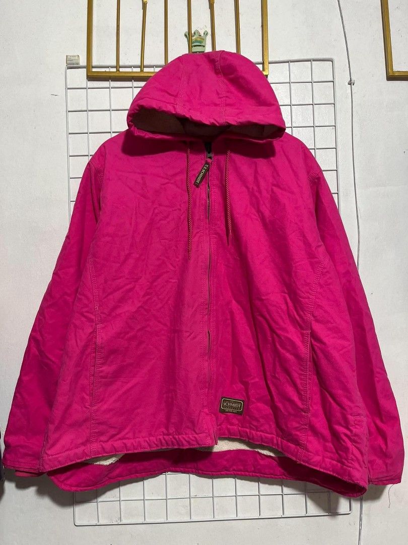 C.E. SCHMIDT HEAVY SHERPA-LINED JACKET (Category: Coats, Jackets and Outerwear) located in Pagsanjan. Submitted by thriftyclothes33 (Listing ID 1469308589, Image 3). Description: 🔥 C.E. SCHMIDT HEAVY SHERPA-LINED JACKET 💗🧥 💰 ₱850 + SF ❄️ Heavy-duty duck canvas ✨ Thick sherpa lining & hood ✨ Full-zip closure with drawstrings 💪 Durable workwear style 🏷️ Size 2X on tag 📏 Width 27" • Length 29" 👌 As New Condition 📦 From U.S. package 📍 Lagun