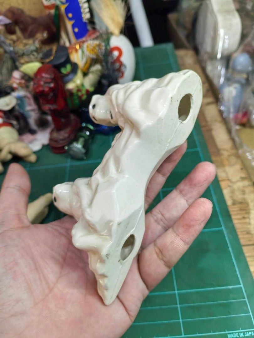 Ceramic Dual Monkey Figurine (Category: Other Home Decor) located in Cebu City. Submitted by dudes_villanueva (Listing ID 1469272227, Image 3). Description: Ceramic Dual Monkey Figurine in excellent condition as is where is.