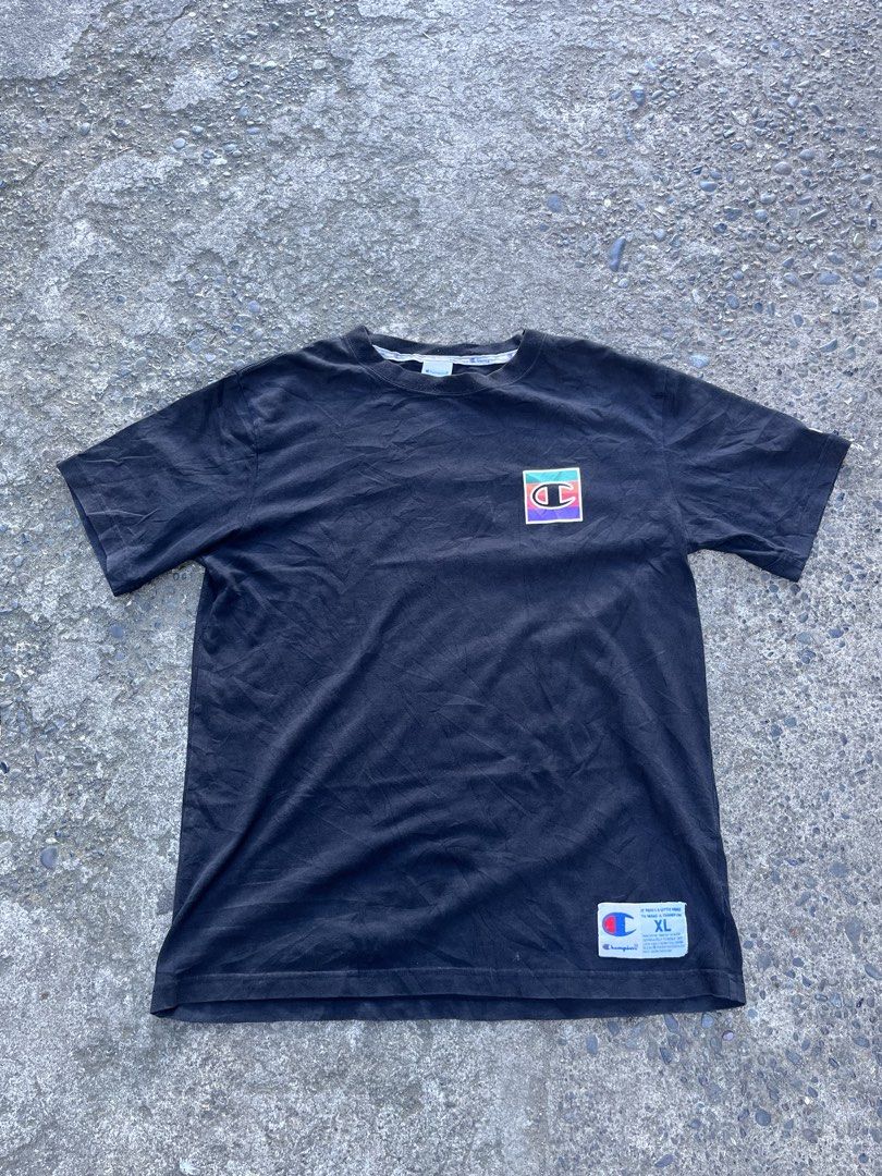 Champion Black Graphic Tee Size XL (Category: Tshirts & Polo Shirts ) located in Manila. Submitted by coybns (Listing ID 1469188146, Image 1). Description: .