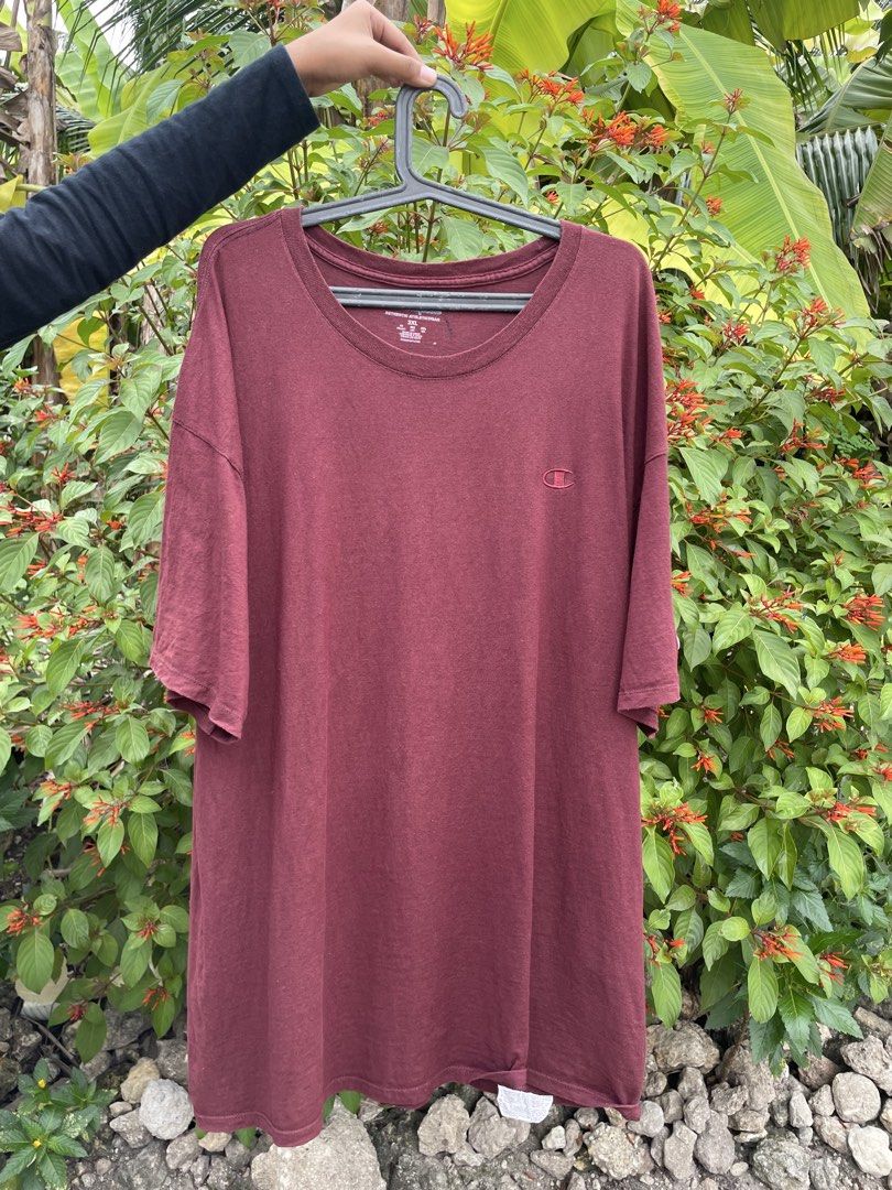 Champion Red Shirt (Category: Tshirts & Polo Shirts ) located in Cebu City. Submitted by flyasm3 (Listing ID 1469263755, Image 1). Description: don’t be shy send offers 🙂‍↕️, message for details 🫡.