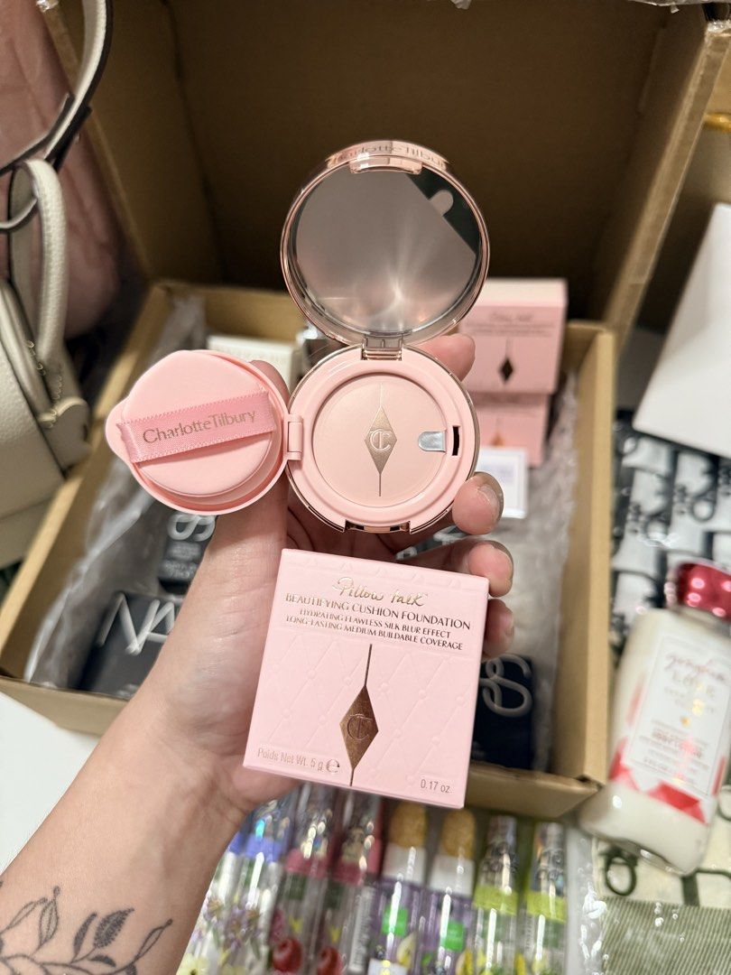 Charlotte Tilbury Beautifying Cushion Foundation (Category: Makeup) located in Bacoor. Submitted by jandeeee (Listing ID 1469360012, Image 3). Description: 1,250 each 4 slots 0.5 fair/clair 1 slot 1N fair/clair.