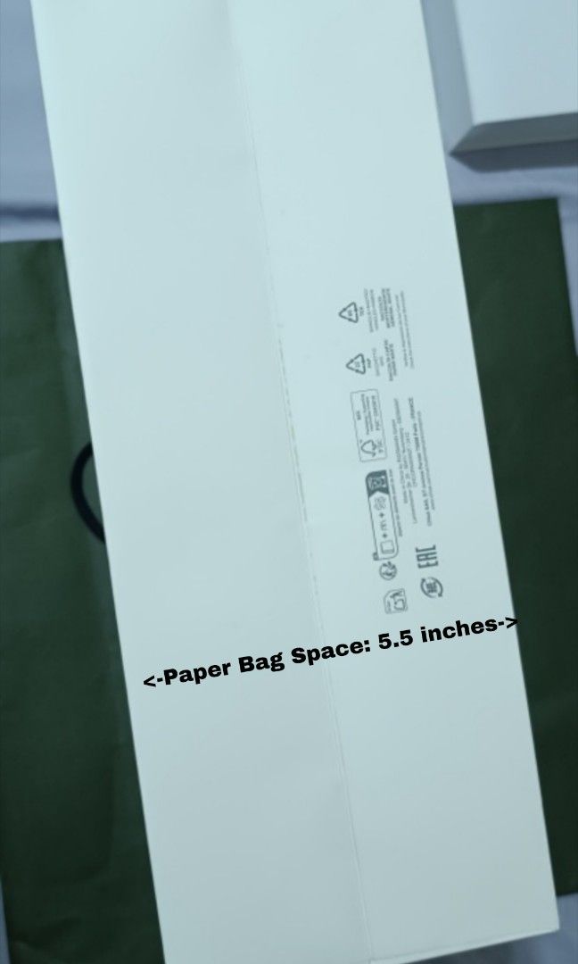 Chloe White Paper Bag (Category: Everything Else Others) located in Bacoor. Submitted by nineties_kid (Listing ID 1469199264, Image 2). Description: <==• Chloe White Paper Bag Bag width: 14.5 Bag length: 12.5 Space: 5.5 _________________________ -Modes Of Delivery: J&T/Lalamove/ LBC (Cash on Pick-up/COD) -Meet-up (Bacoor Cavite Area/Mandaluyong-Shaw,Hulo,Makati Ave) -Modes Of Payment: GCASH NO LAST MINUTE CANCELLATION AND JOY RESERVER WILL BE REP