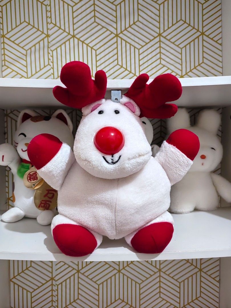 Christmas Reindeer Plush Stuff Toy (Category: Plushies & Soft Toys) located in San Jose del Monte. Submitted by chimkenugets (Listing ID 1469293964, Image 1). Description: .