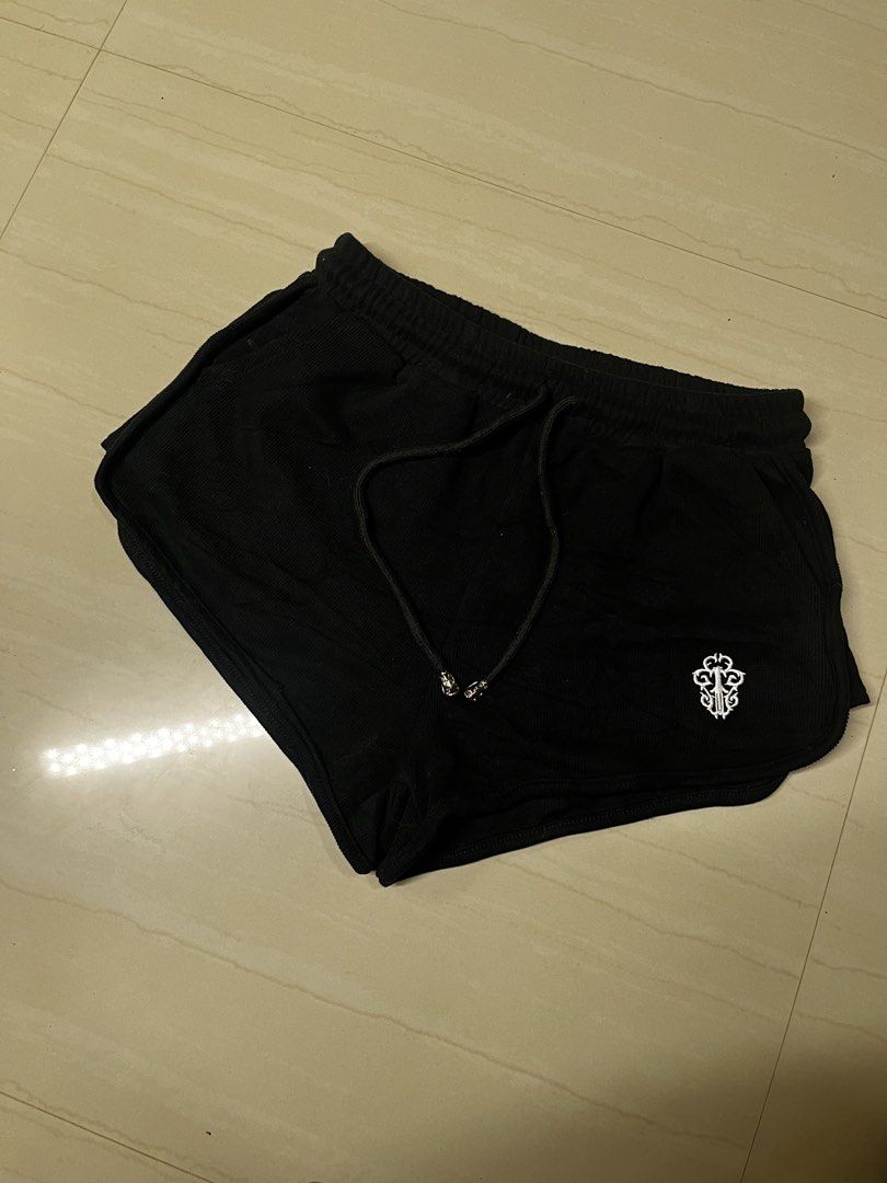 Chrome Hearts Short (Category: Shorts) located in Leon. Submitted by fluffythriftshop (Listing ID 1469215590, Image 1). Description: Chrome Hearts Short Small-Medium Excellent Condition .