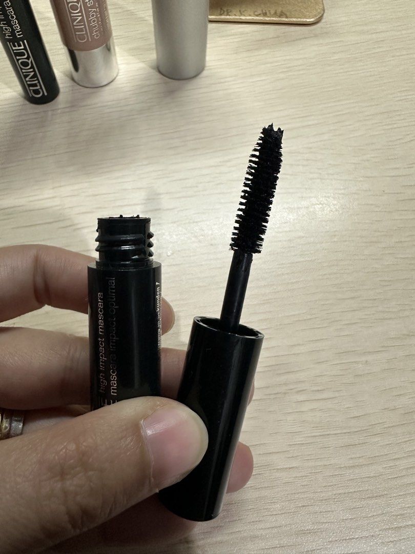 Clinique - High Impact Mascara- 01 Black (Category: Makeup) located in Manila. Submitted by shopkriscloset (Listing ID 1469248063, Image 3). Description: Used once. The other one is brand new. Buy at your own risk. This is a makeup Original price: 1747 ‼️PLEASE READ BEFORE PLACING AN OFFER -Please be patient and respectful. 🤗 If I don’t get to reply immediately, I might be working. - Please REFRAIN from making an offer if you do not intend to co