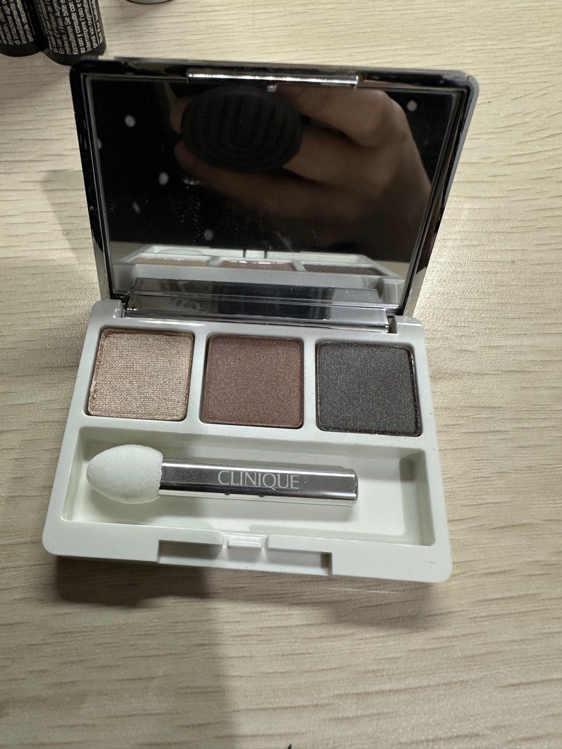 Clinique All About Shadow Trio (Category: Makeup) located in Manila. Submitted by shopkriscloset (Listing ID 1469253232, Image 3). Description: Never been used as seen in the photo ‼️PLEASE READ BEFORE PLACING AN OFFER -Please be patient and respectful. 🤗 If I don’t get to reply immediately, I might be working. - Please REFRAIN from making an offer if you do not intend to complete the purchase ❗️ACCEPTED OFFER means SOLD 🫶🏼 Please don’t offer 