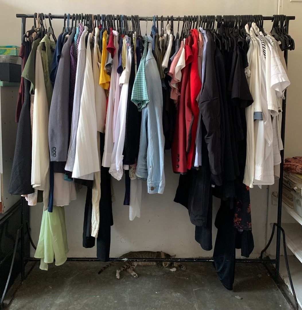 Clothes Drying Rack / Clothing Rack / Sampayan (Category: Clothes Drying Rack) located in San Pedro. Submitted by kcshops (Listing ID 1469228131, Image 1). Description: Clothes Drying Rack / Clothing Rack / Sampayan 💰 Price: ₱1800 - negotiable ✨ Details: Sturdy clothing drying rack perfect for personal use, store displays or for business (needs repainting) 📍Location: San Pedro, Laguna 🚚 Delivery: Pick up or Lalamove - delivery fee shouldered b