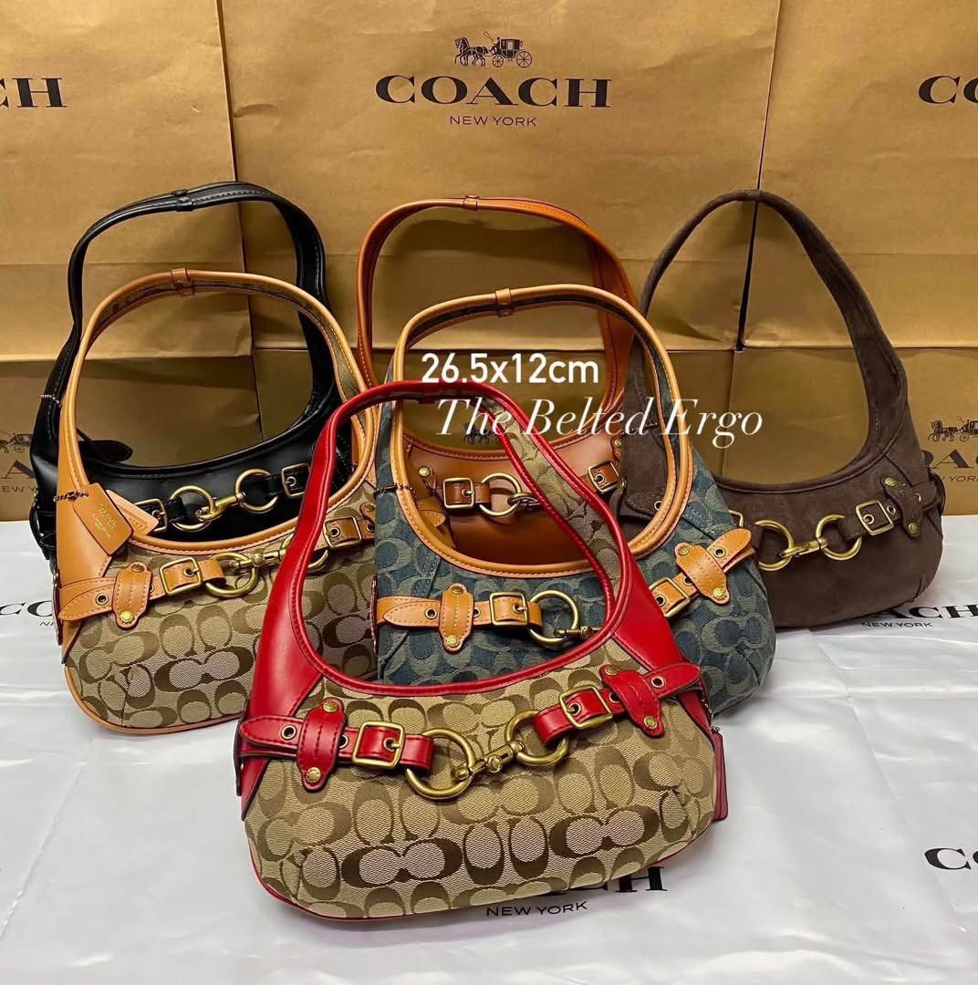 Coach Belted Ergo (Category: Shoulder Bags) located in Binan City. Submitted by pinkykeenshop (Listing ID 1469205607, Image 1). Description: .
