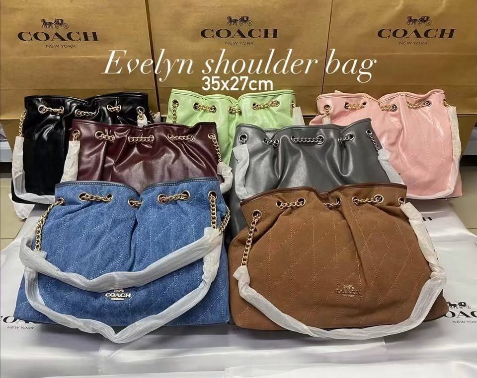 Coach Evelyn Medium (Category: Shoulder Bags) located in Binan City. Submitted by pinkykeenshop (Listing ID 1469366957, Image 1). Description: .