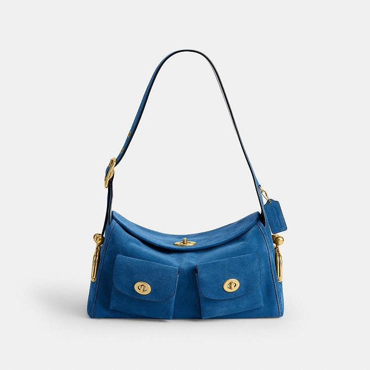 Coach Haversack (Category: Shoulder Bags) located in Las Pinas. Submitted by shopwithmira13 (Listing ID 1469384558, Image 3). Description: Pick up not available near 1100 Product Details Style Number CGN91 Measurements Length: 14.25" Height: 7.0" Width: 5.75" Materials Natural Grain Leather Suede and refined calf leather Regenerative cotton lining Strap Adjustable strap with 13" drop; 21.25" drop with extender Features Outside turnlock and kisslo