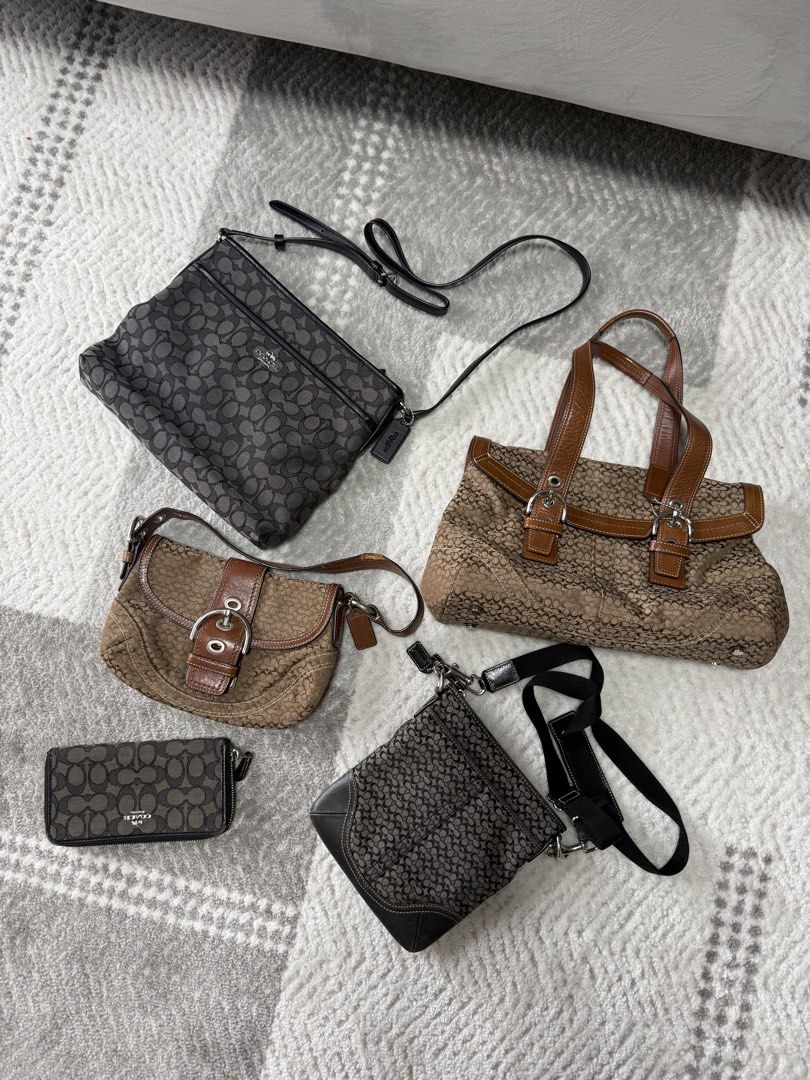 Coach Set of 5 (Category: Luxury Bags & Wallets) located in Amadeo. Submitted by secondstoryluxury (Listing ID 1469181507, Image 1). Description: .