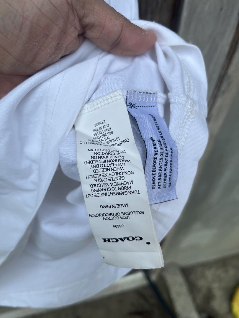 Coach tshirt (Category: Tshirts & Polo Shirts ) located in Tagum. Submitted by arzeamomas68314 (Listing ID 1469257445, Image 3). Description: Excellent condition No issue .