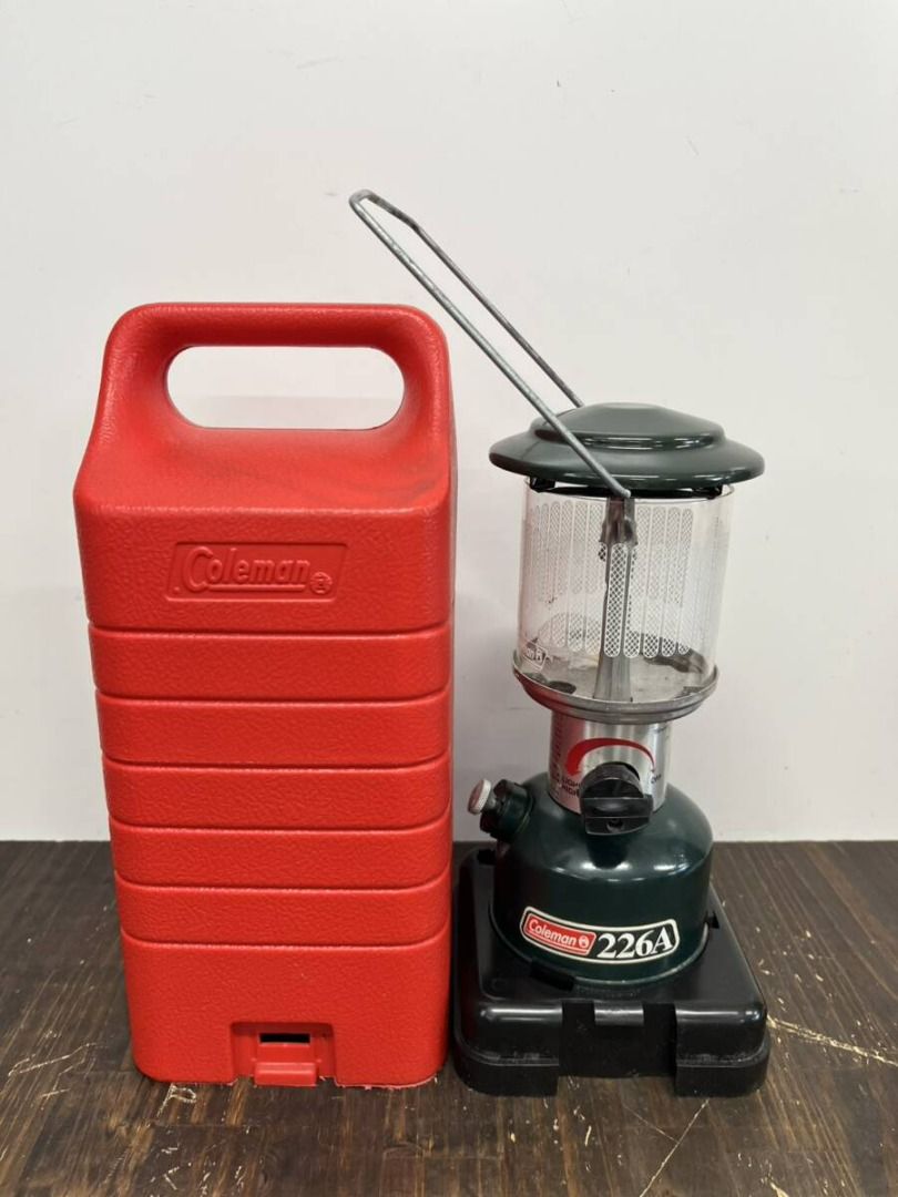 Coleman 226A Gasoline Lantern – Ultralight, Compact, Single-Mantle Lantern (Includes Case) (Category: Hiking & Camping) located in Caloocan City. Submitted by letao_shopping_ph (Listing ID 1469216067, Image 1). Description: ■ Included items: (Everything shown in the photos is included.) ■ Condition: This is a pre-owned item; it shows signs of use, including scuffs, dirt, and minor scratches. 🇯🇵 Interested in this item? Feel free to message us f