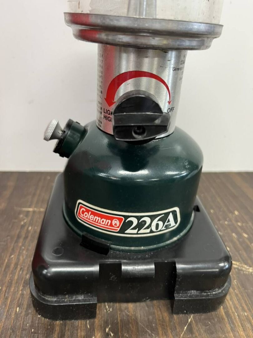 Coleman 226A Gasoline Lantern – Ultralight, Compact, Single-Mantle Lantern (Includes Case) (Category: Hiking & Camping) located in Caloocan City. Submitted by letao_shopping_ph (Listing ID 1469216067, Image 3). Description: ■ Included items: (Everything shown in the photos is included.) ■ Condition: This is a pre-owned item; it shows signs of use, including scuffs, dirt, and minor scratches. 🇯🇵 Interested in this item? Feel free to message us f