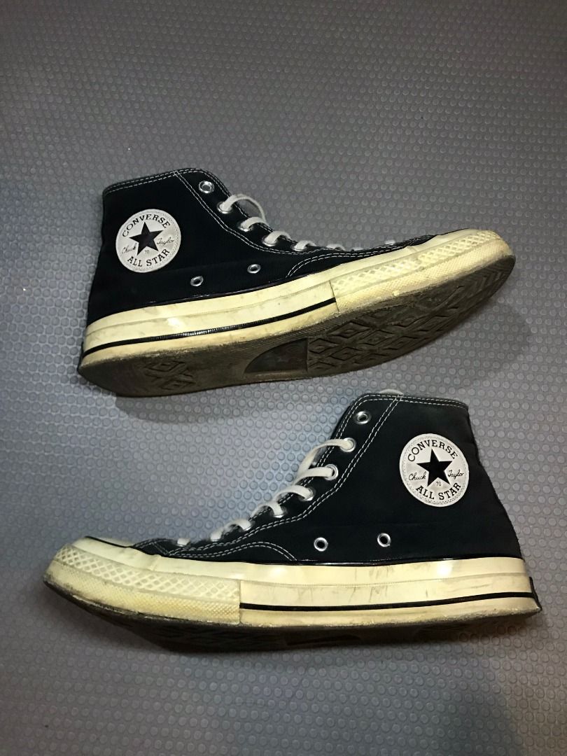 Converse - Chuck 70 High Top (Category: Sneakers) located in Cebu City. Submitted by pavement_n_patch (Listing ID 1469346423, Image 2). Description: Size 9 Used no crease .