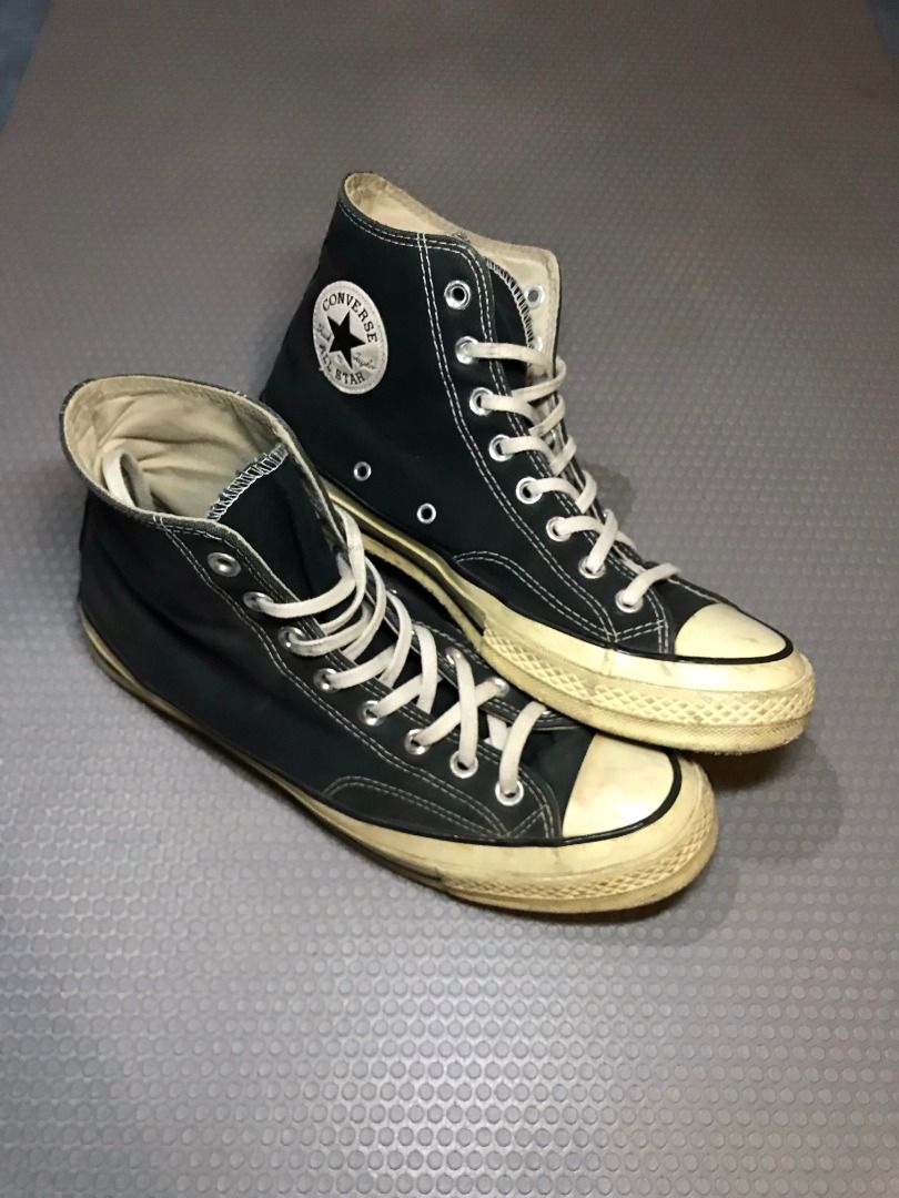 Converse - Chuck 70 High Top (Category: Sneakers) located in Cebu City. Submitted by pavement_n_patch (Listing ID 1469346423, Image 1). Description: Size 9 Used no crease .