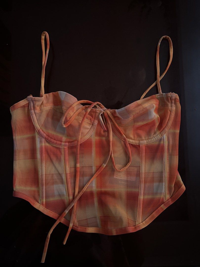 Corset Top (Category: Others Tops) located in Manila. Submitted by silver.rae (Listing ID 1469226803, Image 1). Description: size small in tag, can fit xs..