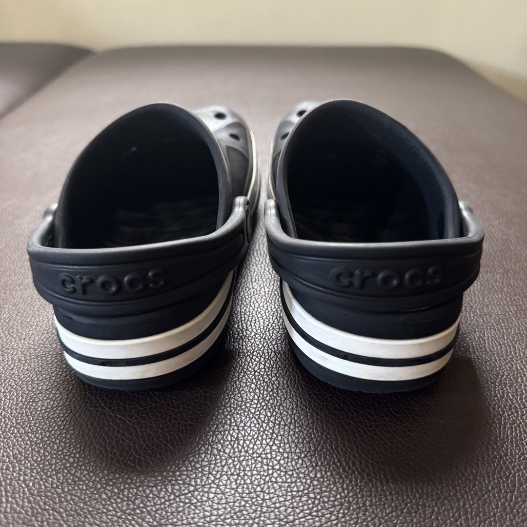 Crocs Bayaband Clog Size C11 (Category: Babies & Kids Fashion) located in Floridablanca. Submitted by kiamarielle (Listing ID 1469181224, Image 3). Description: Authentic Crocs Kids Bayaband Clog Black Size: C11 Selling for P700 + SF MOP: Gcash or Bank Transfer Delivery: J&T or LBC SF c/o buyer Location: Bacolor, Pampanga.