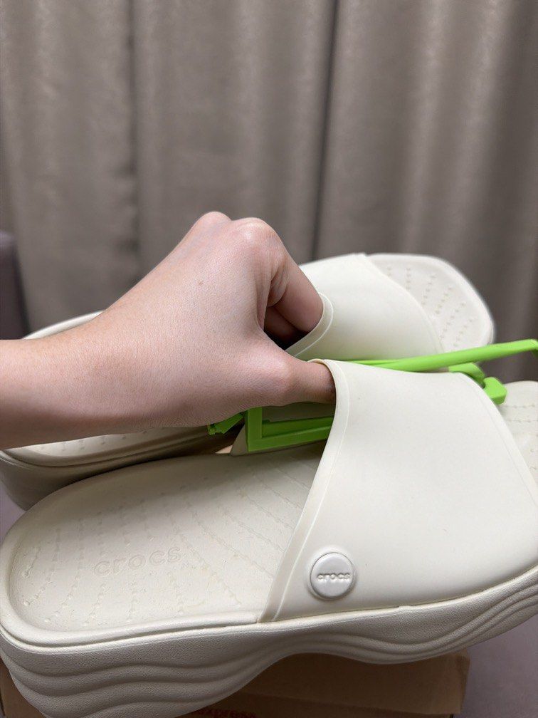 Crocs Beige Wedge Sandals (Category: Sandals) located in Las Pinas. Submitted by thealyssacloset (Listing ID 1469209524, Image 3). Description: .