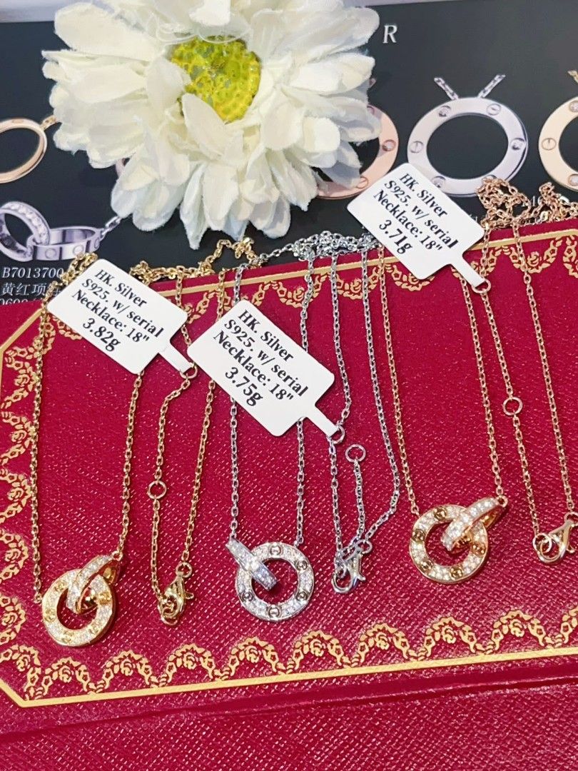 ctr love stone necklace s925 hk setting (Category: Necklaces) located in Manila. Submitted by primejewelry (Listing ID 1469183762, Image 2). Description: .