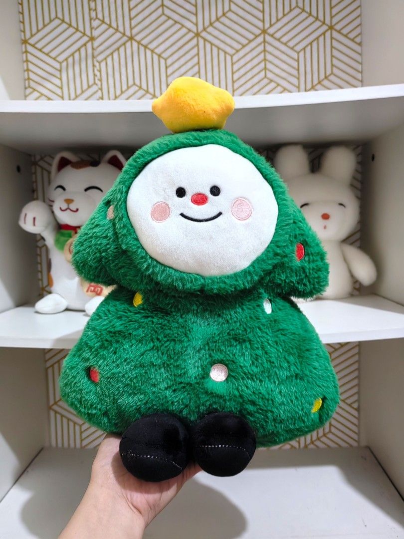 Cute Christmas Tree Plush Stuff Toy (Category: Plushies & Soft Toys) located in San Jose del Monte. Submitted by chimkenugets (Listing ID 1469299268, Image 1). Description: .