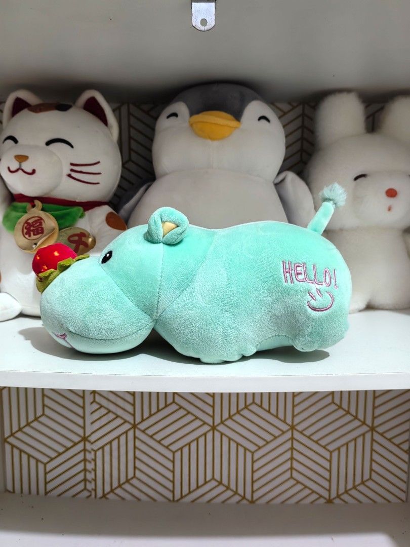 Cute Mallow Hippopotamus Plush Stuff Toy (Category: Plushies & Soft Toys) located in San Jose del Monte. Submitted by chimkenugets (Listing ID 1469296521, Image 1). Description: .