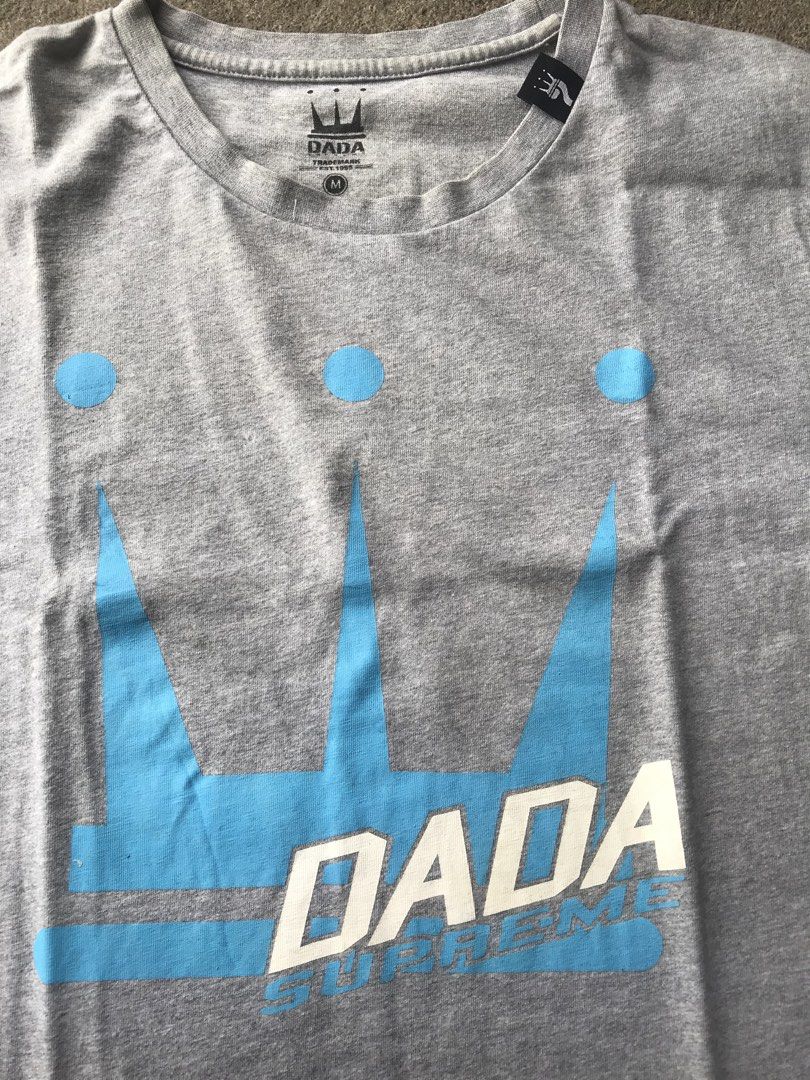 Dada supreme t shirt (Category: Formal Shirts) located in Ligao. Submitted by klaifinds (Listing ID 1469181403, Image 2). Description: 19/27 Good condi (Washed) 9/10 color rate .