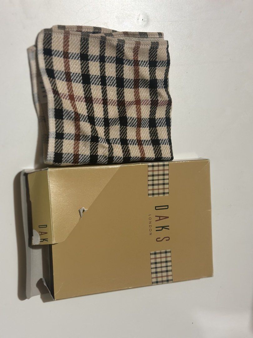 2pcs set Daks Towel Handkerchief (Category: Bedding & Towels) located in Davao. Submitted by favoritepreloved (Listing ID 1469225662, Image 2). Description: 💜 25cm x 25cm.