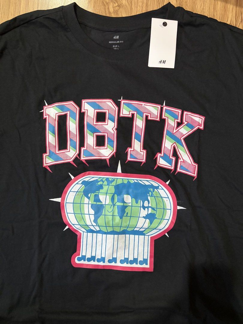 DBTK SHIRT (Category: Tshirts & Polo Shirts ) located in San Pedro. Submitted by nikkiabc.777 (Listing ID 1469197441, Image 2). Description: H&M x DBTK SHIRT - brandnew; with tag - size: large - can be unisex .