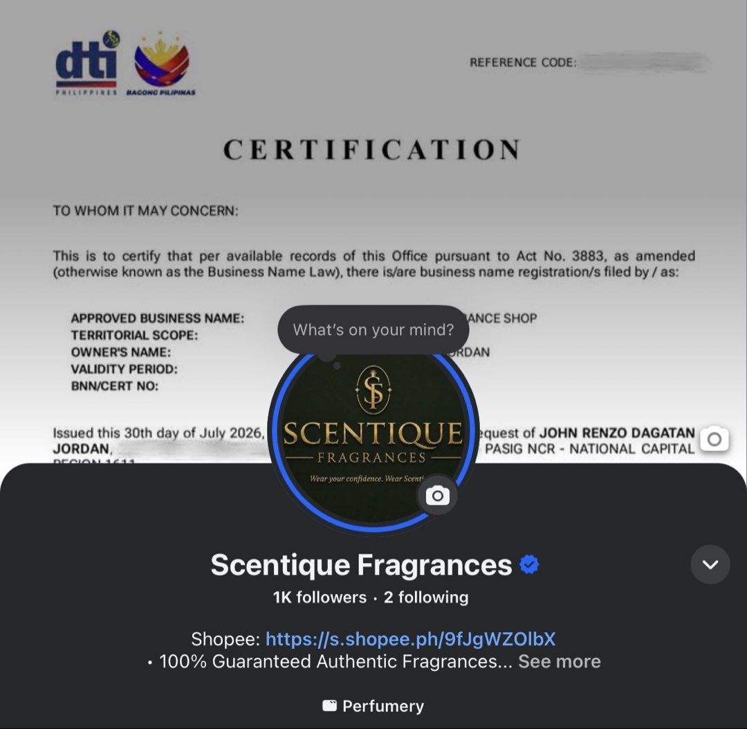 Decant Club de Nuit Sillage EDP AUTHENTIC (Category: Fragrance & Deodorants) located in Manila. Submitted by scentiquefrgrances (Listing ID 1469233168, Image 2). Description: Follow us on epbi for more updates: Scentique Fragrances Shapi🍊: scentiquefragrances Note: We only sell AUTHENTIC/ORIGINAL Perfumes money back guaranteed if proven fake❗️ BRAND NEW, SEALED AND AUTHENTIC💯 2ML - 130 pesos 5ML - 260 pesos 10ML - 470 pesos 20ML - 900 pesos Mes