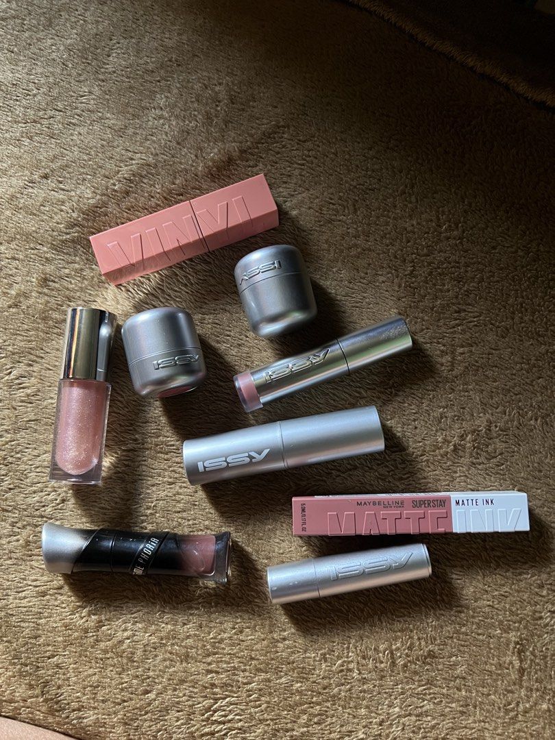 Declutter (Can purchased individually) (Category: Makeup) located in Castillejos. Submitted by syi_lah (Listing ID 1469233735, Image 2). Description: 𐙚 MAKEUP DECLUTTER For take all 1k • Decluttering since hindi na nagagamit • Some are brand new and only swatched • Others are used but still in very good condition • Some still have their boxes 📦 • Can purchase individually (different prices) PRICE LIST/ Shades • ISSY Lip Bullet - Saint | P190 • 