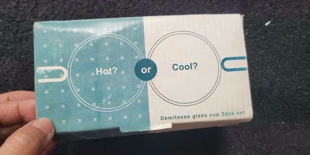 DEMITASSE OR ESPRESSO GLASS CUP (Category: Coffee & Tea Tableware) located in Sablan. Submitted by gongonshelley12 (Listing ID 1469167912, Image 2). Description: DEMITASSE OR ESPRESSO GLASS CUP 2 PIECES NA PO YAN CUTE CUPS PO CLA MAGANDA DIN IDISPLAY ETO BRAND NEW.