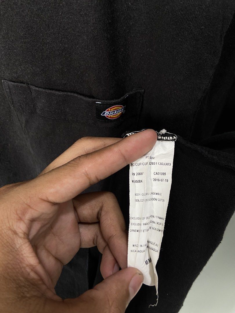 Dickies Pocket Tee (Category: Tshirts & Polo Shirts ) located in Panabo. Submitted by thrifty.red (Listing ID 1469302081, Image 3). Description: width:20.5 length:29 9/10 cr .