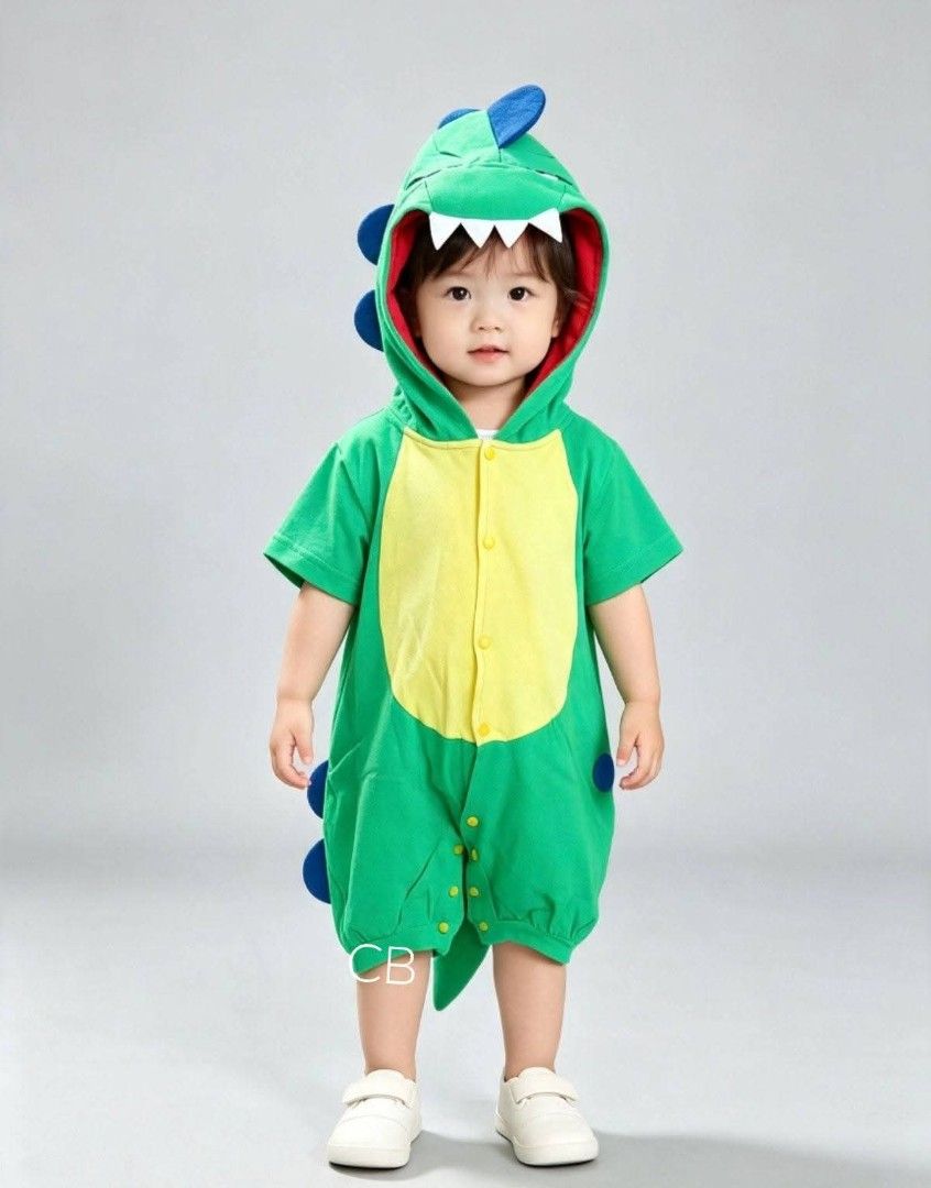 Dinosaur Romper Baby Custome (Category: Babies & Kids Fashion) located in Manila. Submitted by viashop02 (Listing ID 1469315194, Image 2). Description: Dinosaur Romper Baby Costume ✅ Included : Romper With Hoody ✅ Price: ₱580 ✅Size: (0-6months)(6-12months)(12-18months)(18-24months)(2-3yrs) Actual photo is posted Onhand all Items no customize Made in Bangkok Good quality ✅ Cash on delivery via lalamove ✅ Pm for more information,,,.