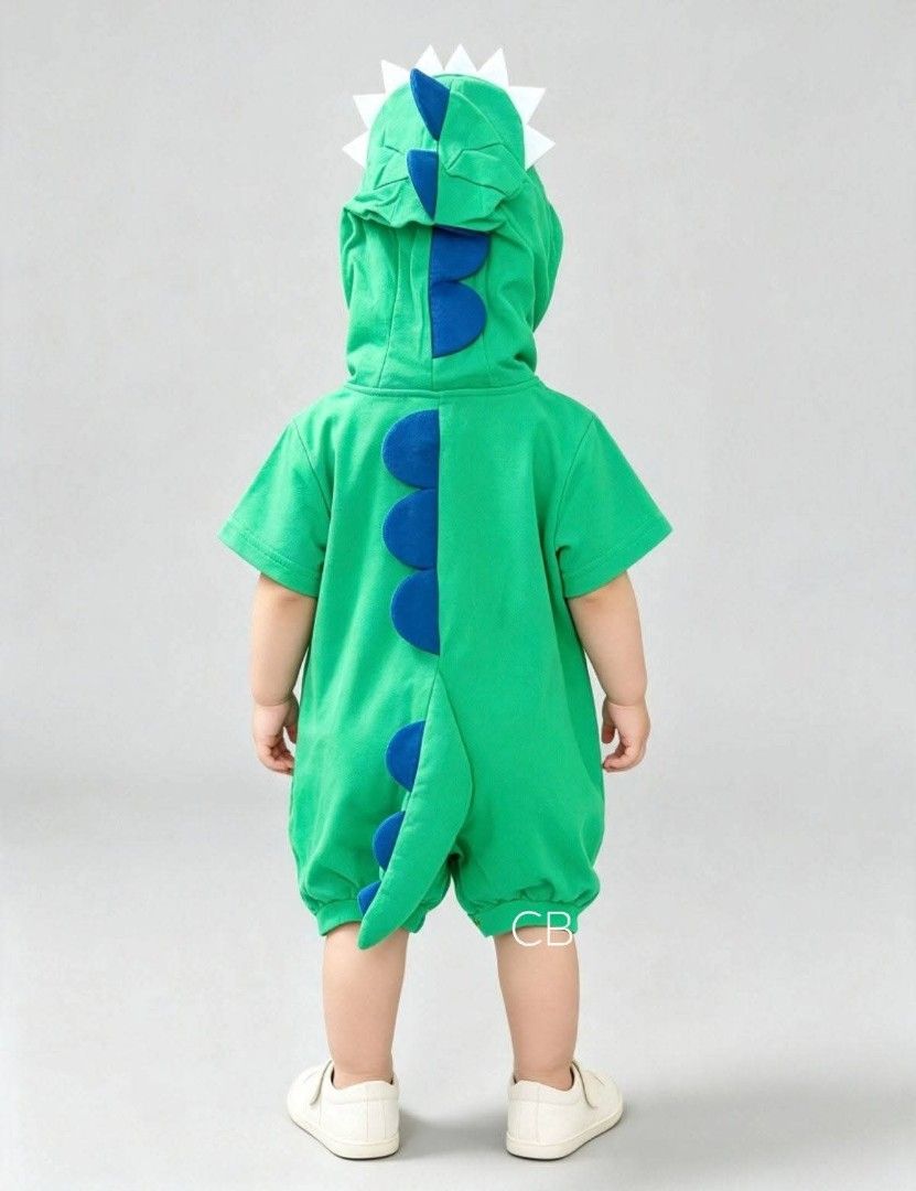 Dinosaur Romper Baby Custome (Category: Babies & Kids Fashion) located in Manila. Submitted by viashop02 (Listing ID 1469315194, Image 3). Description: Dinosaur Romper Baby Costume ✅ Included : Romper With Hoody ✅ Price: ₱580 ✅Size: (0-6months)(6-12months)(12-18months)(18-24months)(2-3yrs) Actual photo is posted Onhand all Items no customize Made in Bangkok Good quality ✅ Cash on delivery via lalamove ✅ Pm for more information,,,.
