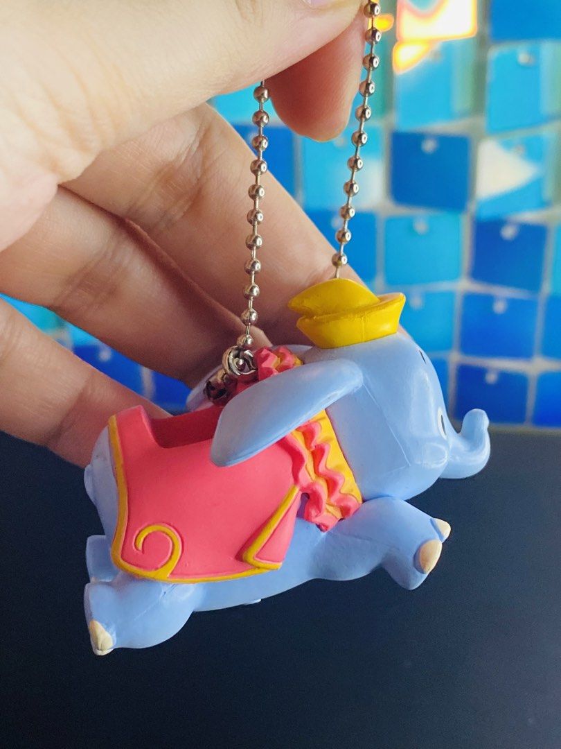 Disney Dumbo figure keychain (Category: Character Goods) located in Manila. Submitted by kawaii_omocha_est2020 (Listing ID 1469215829, Image 2). Description: .