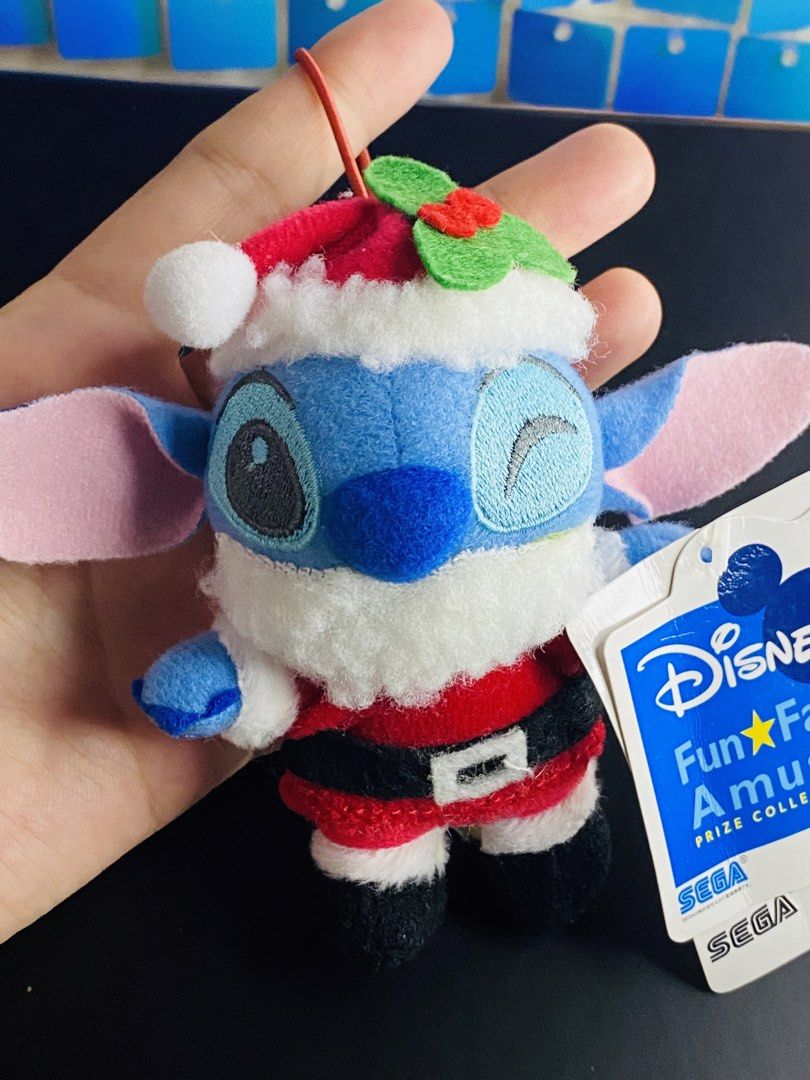 Disney Sega Stitch Santa Plush Charm (Category: Plushies & Soft Toys) located in Manila. Submitted by kawaii_omocha_est2020 (Listing ID 1469190818, Image 2). Description: .