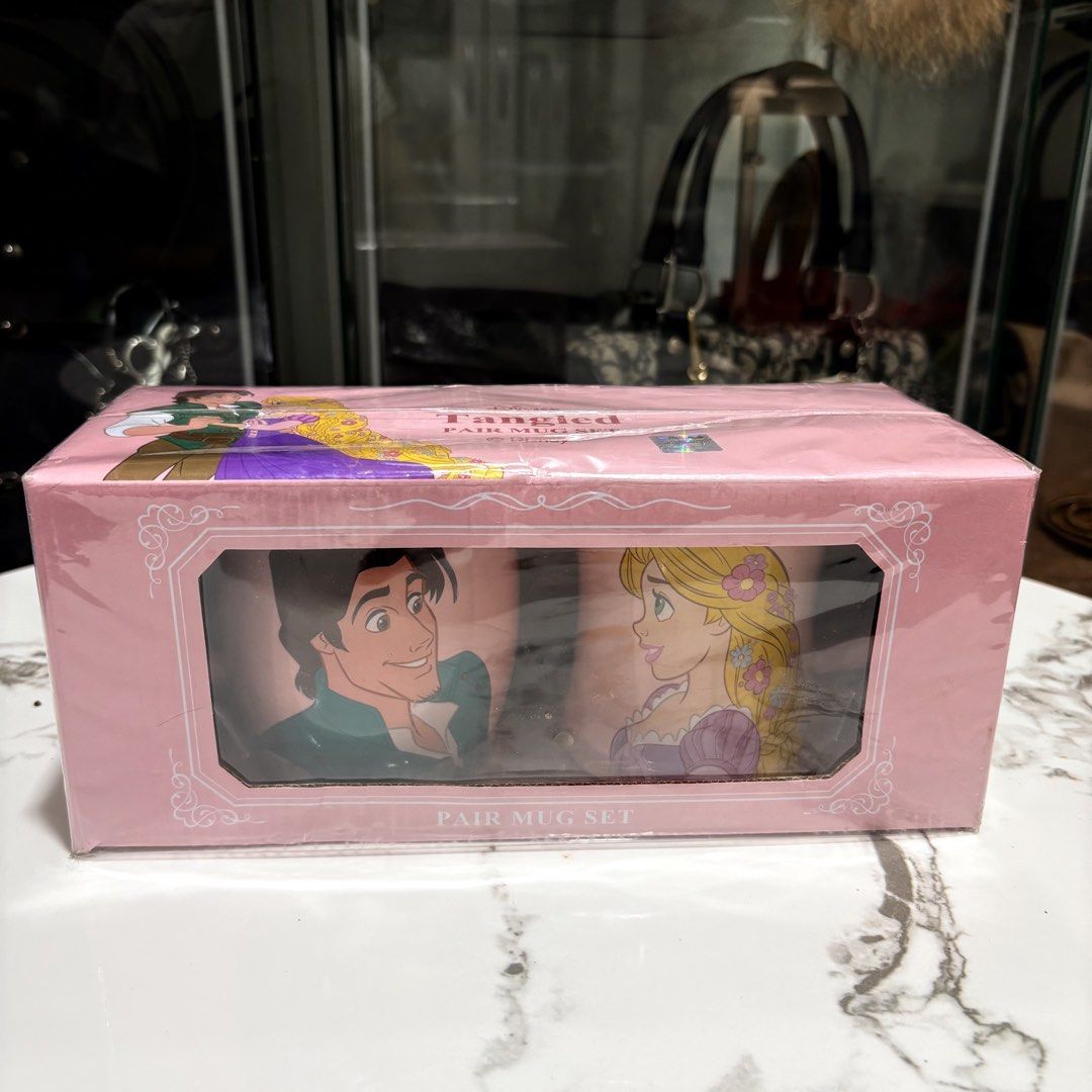 Disney Tangled ceramic Mug Set (Category: Coffee & Tea Tableware) located in Binangonan. Submitted by makoleksyon (Listing ID 1469285708, Image 1). Description: Brand new Pwede pang gift Bought in Japan 💯% original Money back guarantee .