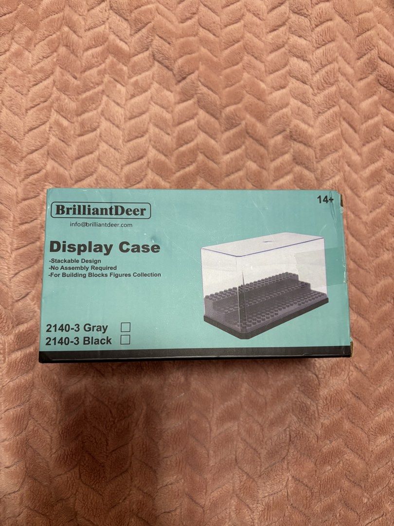 Display Case (Category: Lego & Building Sets) located in Bacoor. Submitted by stzrdoll (Listing ID 1469317828, Image 1). Description: - Never used, only taken out of the box RFS: Decluttering, idk what to use it for.